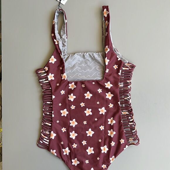 NWT Nirvanic PLUMERIA CLAY EZEL ONE PIECE Size XS - Picture 2 of 11